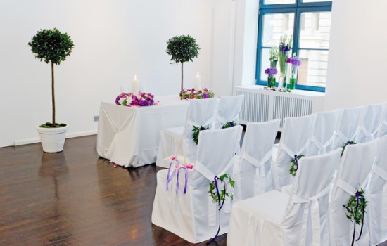 Deko, Blumendeko für Hochzeiten im Humboldt Carre