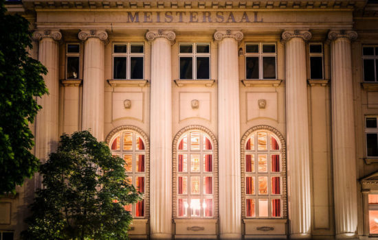 Außenansicht Meistersaal am Potsdamer Platz