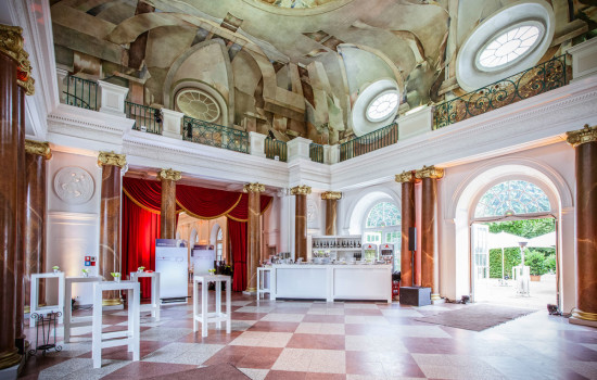große orangerie schloss charlottenburg sektempfang