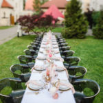 Hochzeitstafel im Garten Stadtbad Oderberger