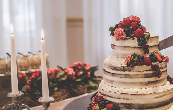 Hochzeitstorte im Hotel Albrechtshof