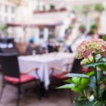 Hof Terrasse vom Hotel Albrechtshof